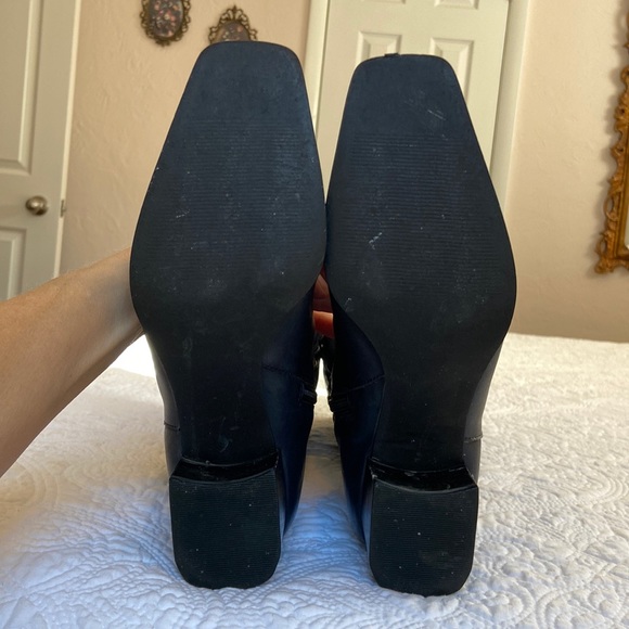 Chadwick’s Women’s Tall Navy Dress Boot with Buckle, Size 5 - Picture 8 of 10